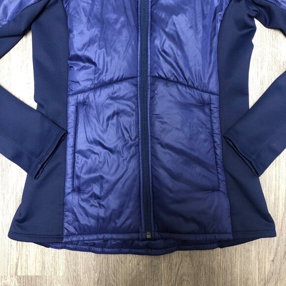 Athleta Women's Size XS Blue Full Zip Jacket Lightweight Packable Extra Small - Picture 6 of 11